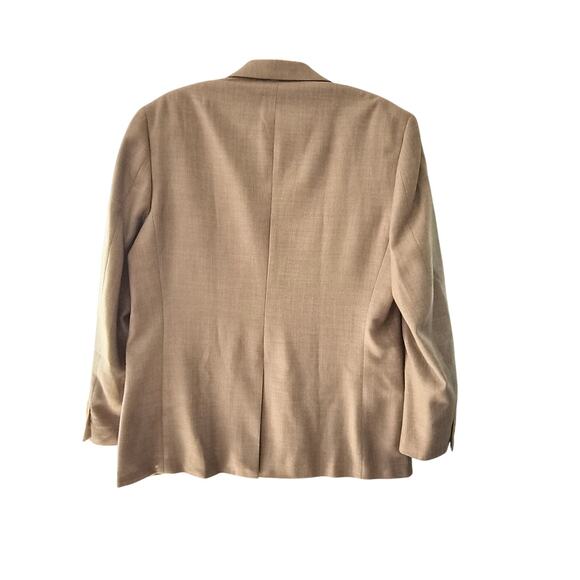 Lauren by  Ralph Lauren Blazer Rayon Linen Blend 43R 2 button - Picture 9 of 10